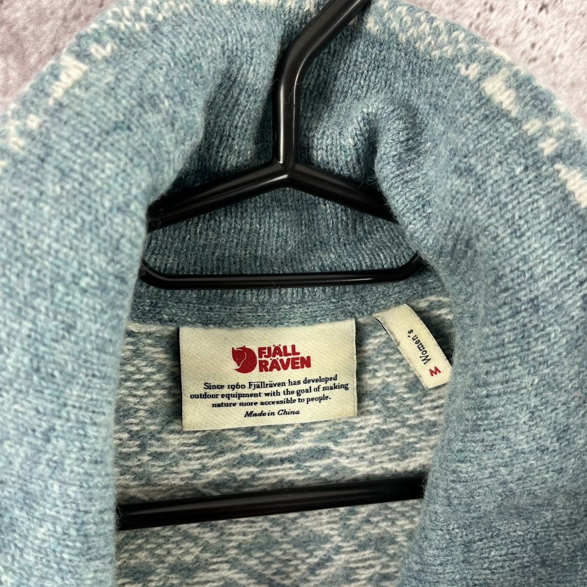 Fjallraven Fjallraven Woman’s Snow Cardigan Zip Wool Jacket Size M Size M / US 6-8 / IT 42-44 - 11 Thumbnail