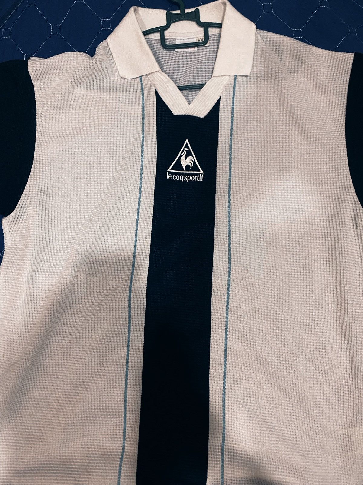 Le Coq Sportif Jersey vintage Size US L / EU 52-54 / 3 - 1 Thumbnail