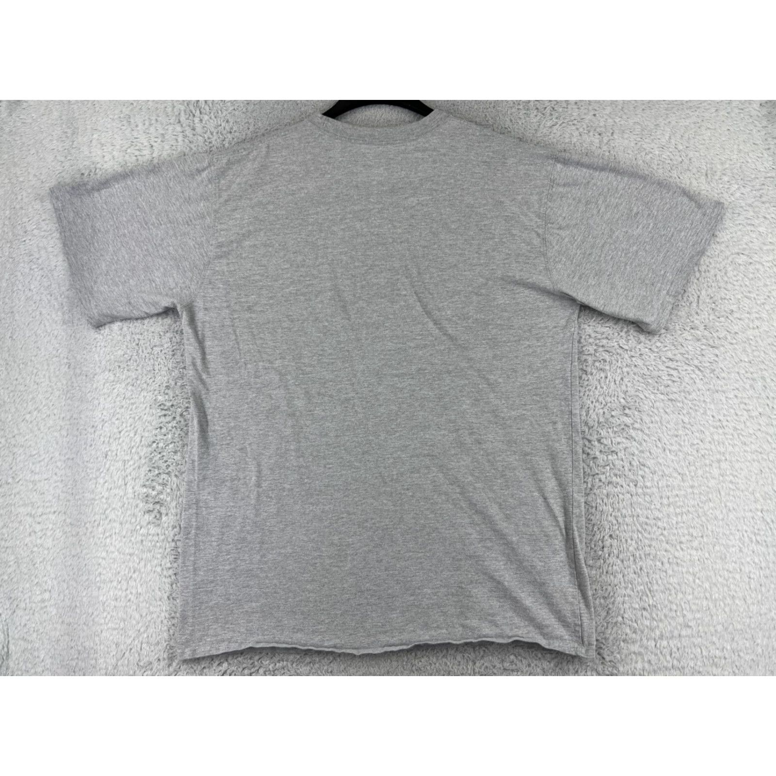 Champion Champion Shirt Men XLT Gray Logo Embroidered Cotton Short Sleeve T-Shirt Sports Retro 90s Mens Vector Size US XL / EU 56 / 4 - 2 Thumbnail