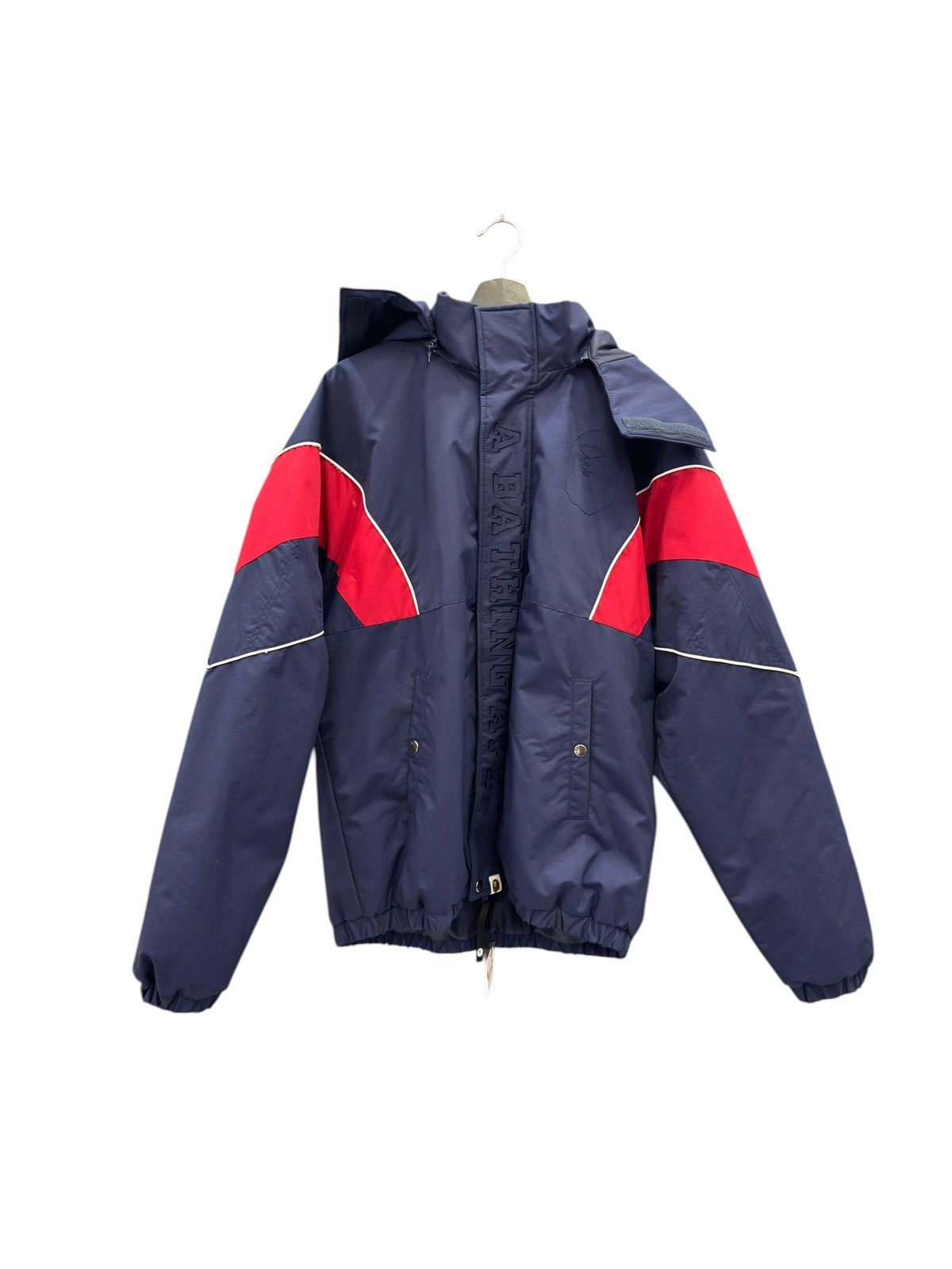 Bape Bape Blue Red Parka Jacket Size US XL / EU 56 / 4 - 1 Thumbnail