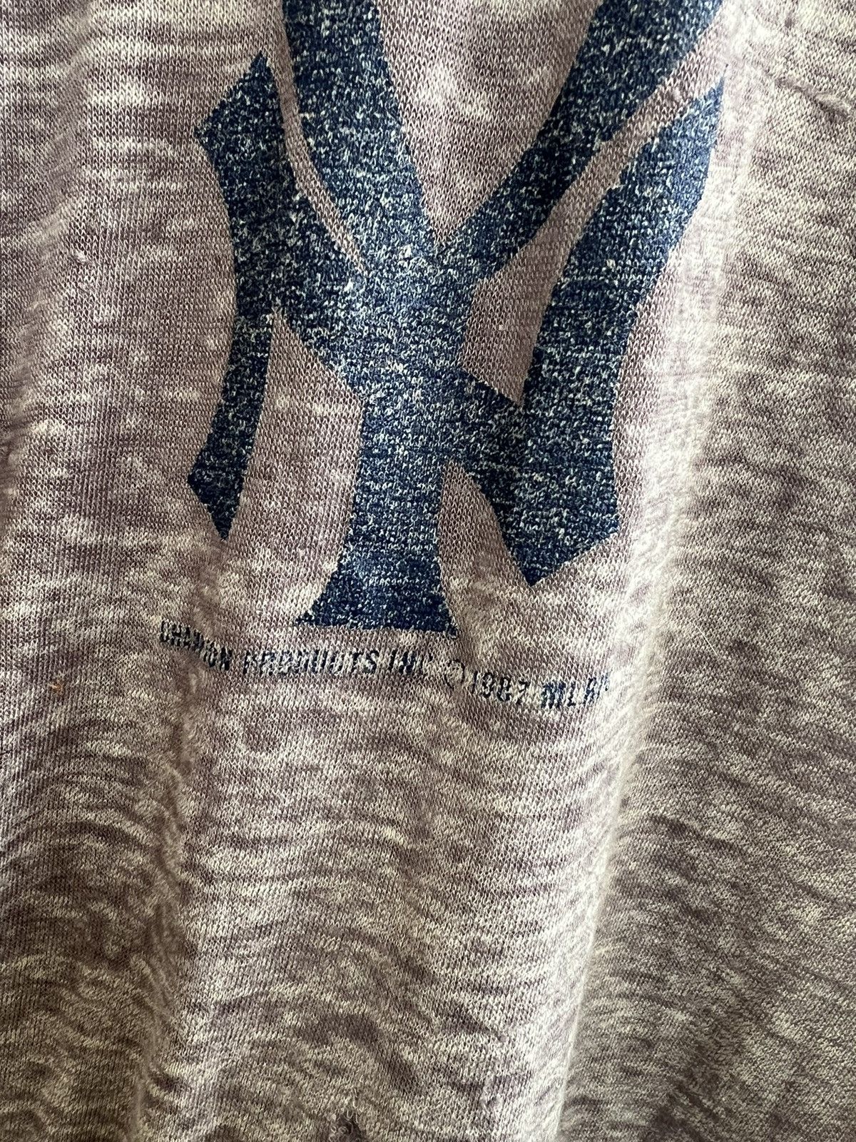 New York Yankees Vintage 1987 Yankees T Shirt Size US M / EU 48-50 / 2 - 5 Thumbnail