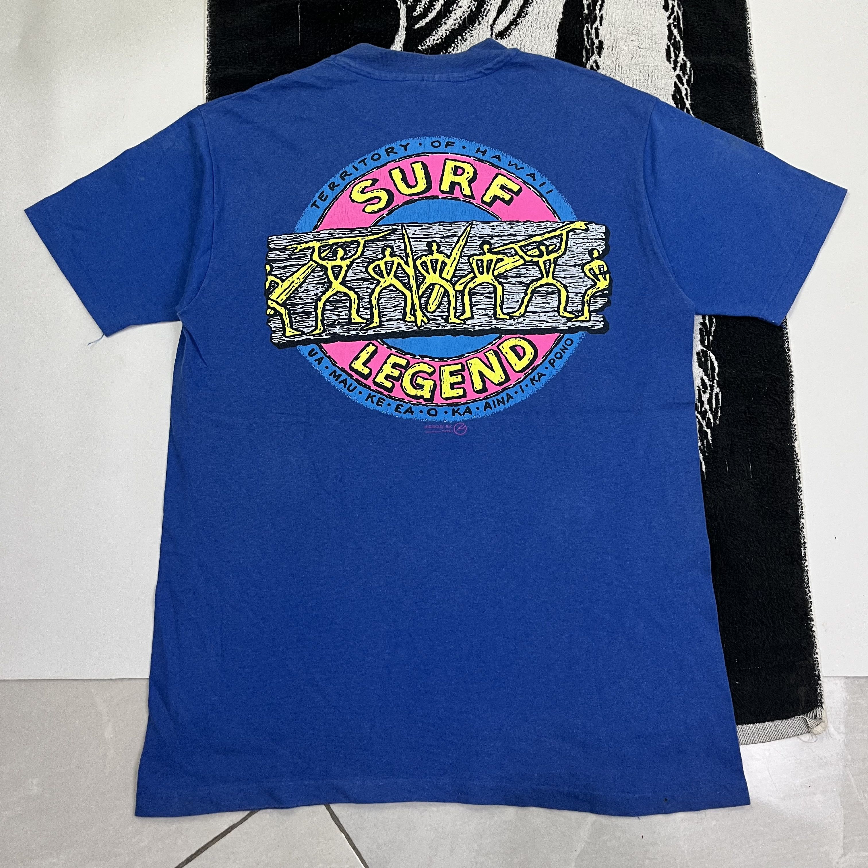 Vintage Vintage surf hawaii T-shirt short sleeve Size US L / EU 52-54 / 3 - 1 Thumbnail