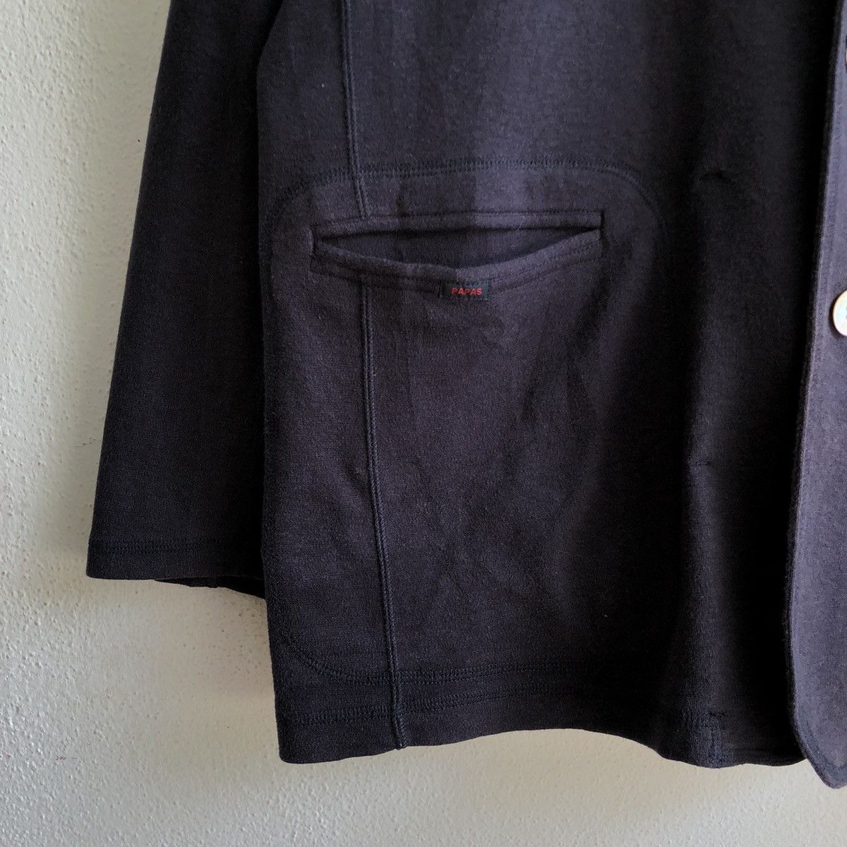 Designer × Japanese Brand PapaS 3 button soft blazer Size US M / EU 48-50 / 2 - 4 Thumbnail