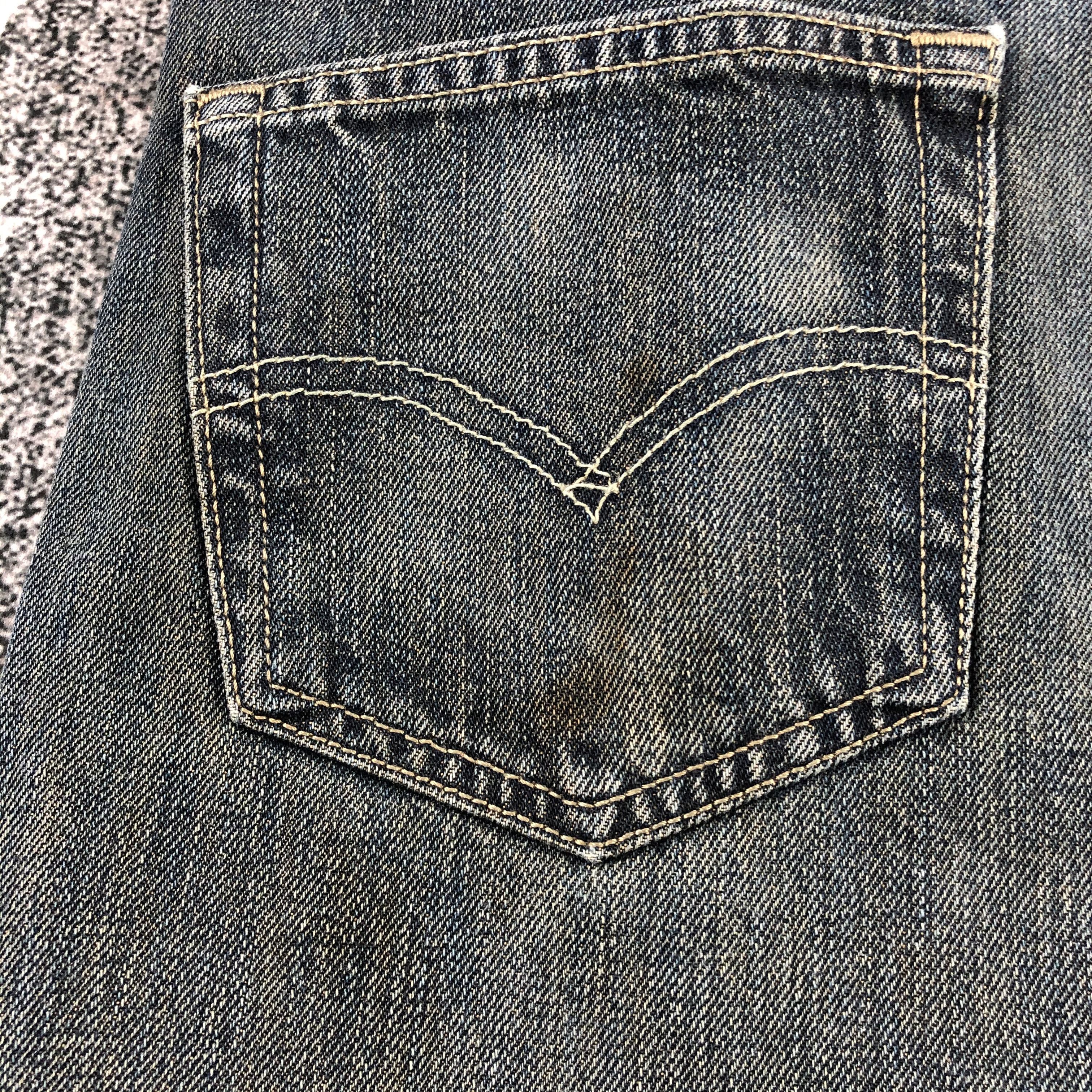Levi's Vintage Levis 501 Jeans Rusty Blue Denim KJ723 Size US 31 - 9 Thumbnail