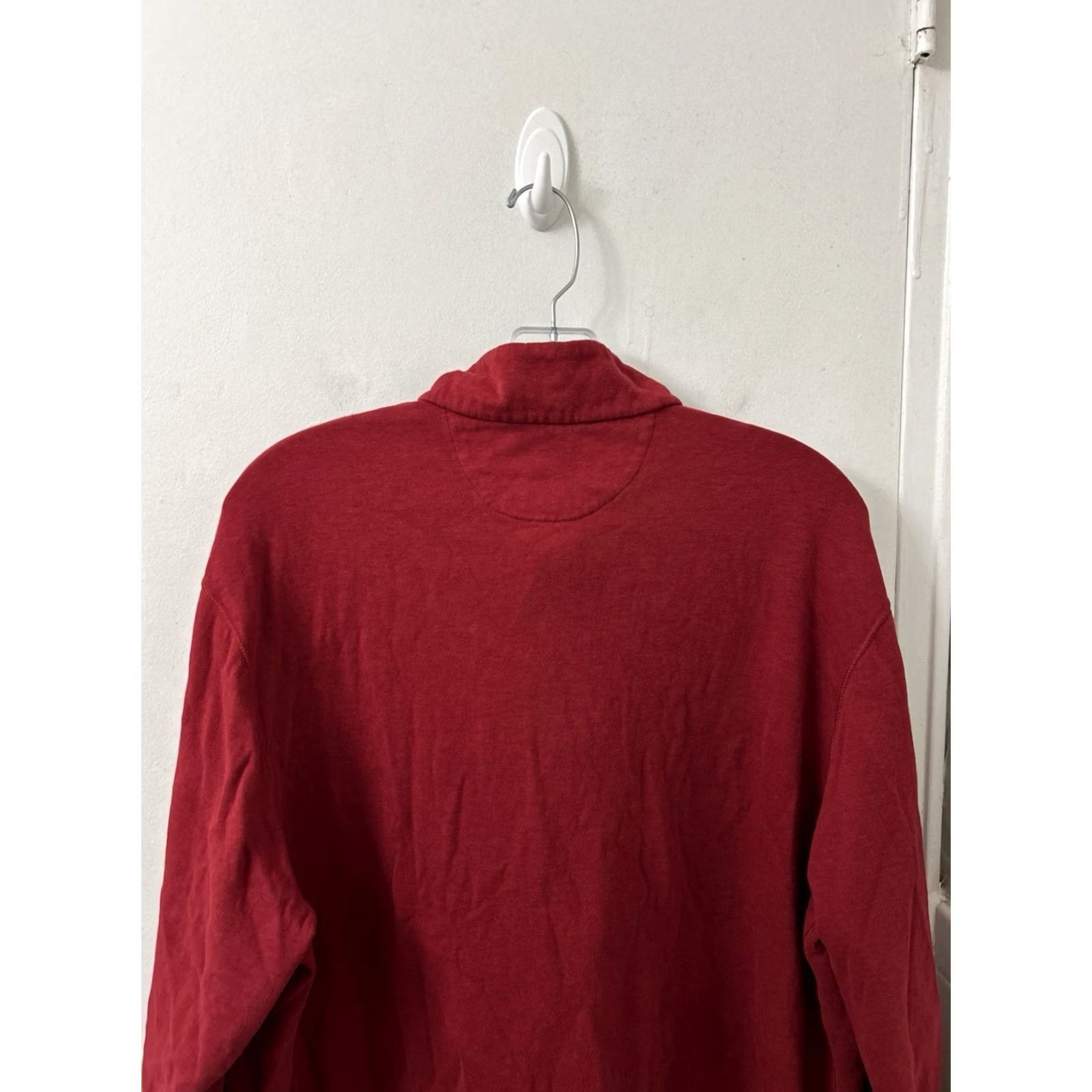 Polo Ralph Lauren Polo Ralph Lauren Performance 1/4 Zip Mens XL Red Pullover Sweater Knit Mock Neck Logo Embroidered Pony L/S Regular Fit Vintage: No Size US XL / EU 56 / 4 - 7 Thumbnail