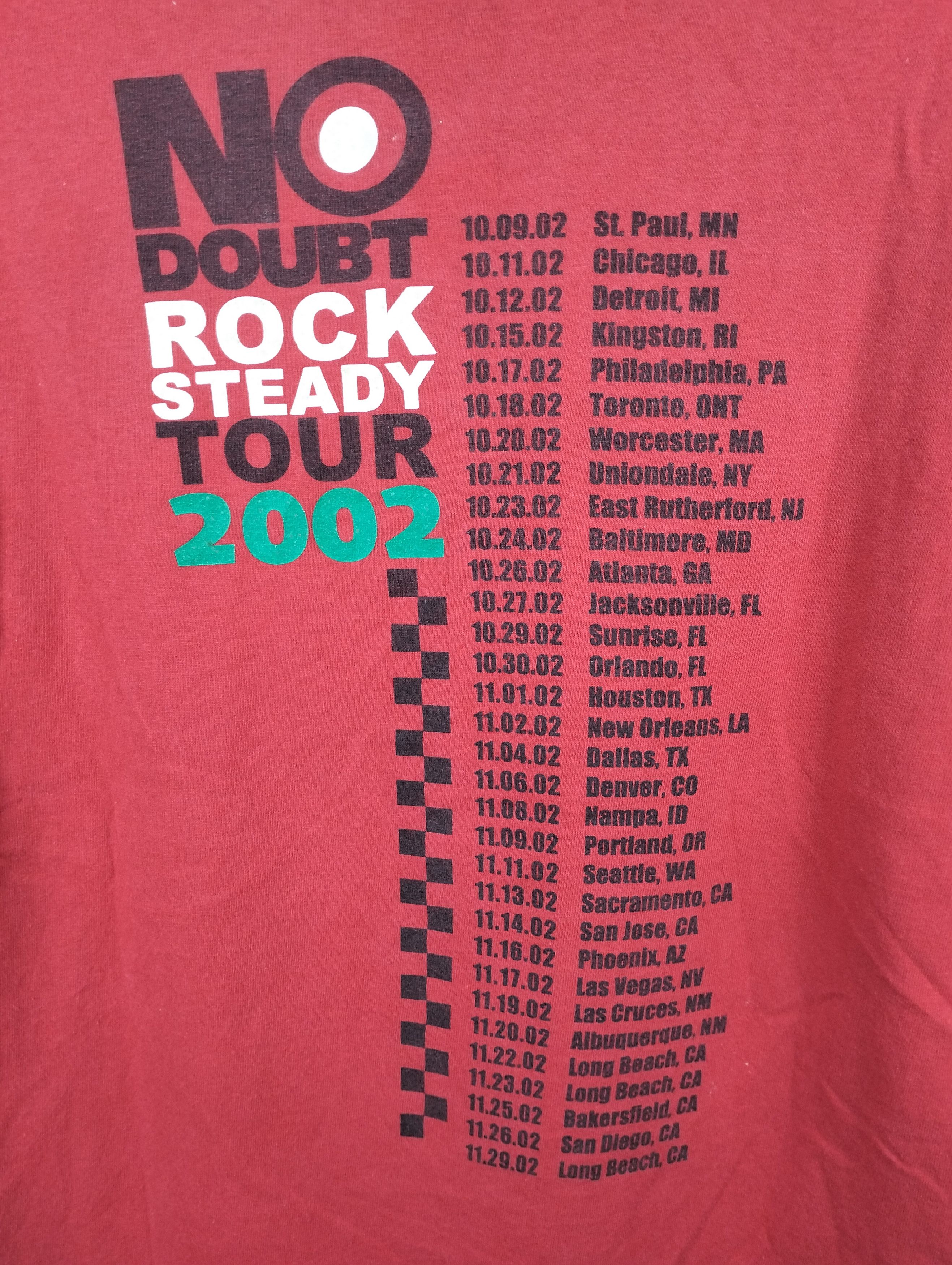 Band Tees × Vintage Vintage No Doubt T shirt long sleeve Tour 2002 Size US M / EU 48-50 / 2 - 5 Thumbnail