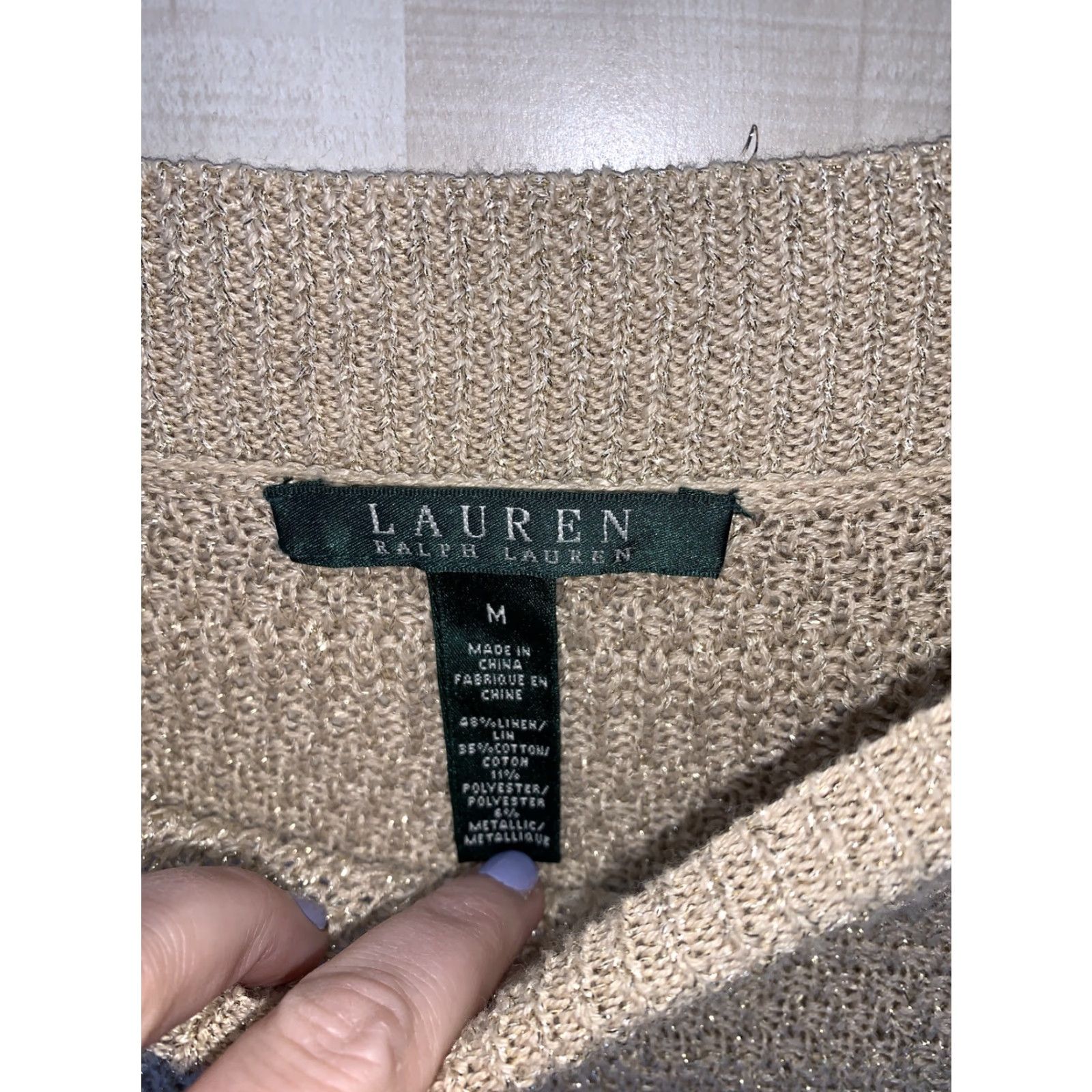 Ralph Lauren VINTAGE? no. Size M / US 6-8 / IT 42-44 - 4 Thumbnail