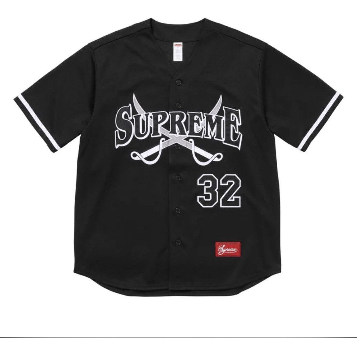 Supreme Supreme Swords Baseball jersey Size US L / EU 52-54 / 3 - 1 Thumbnail