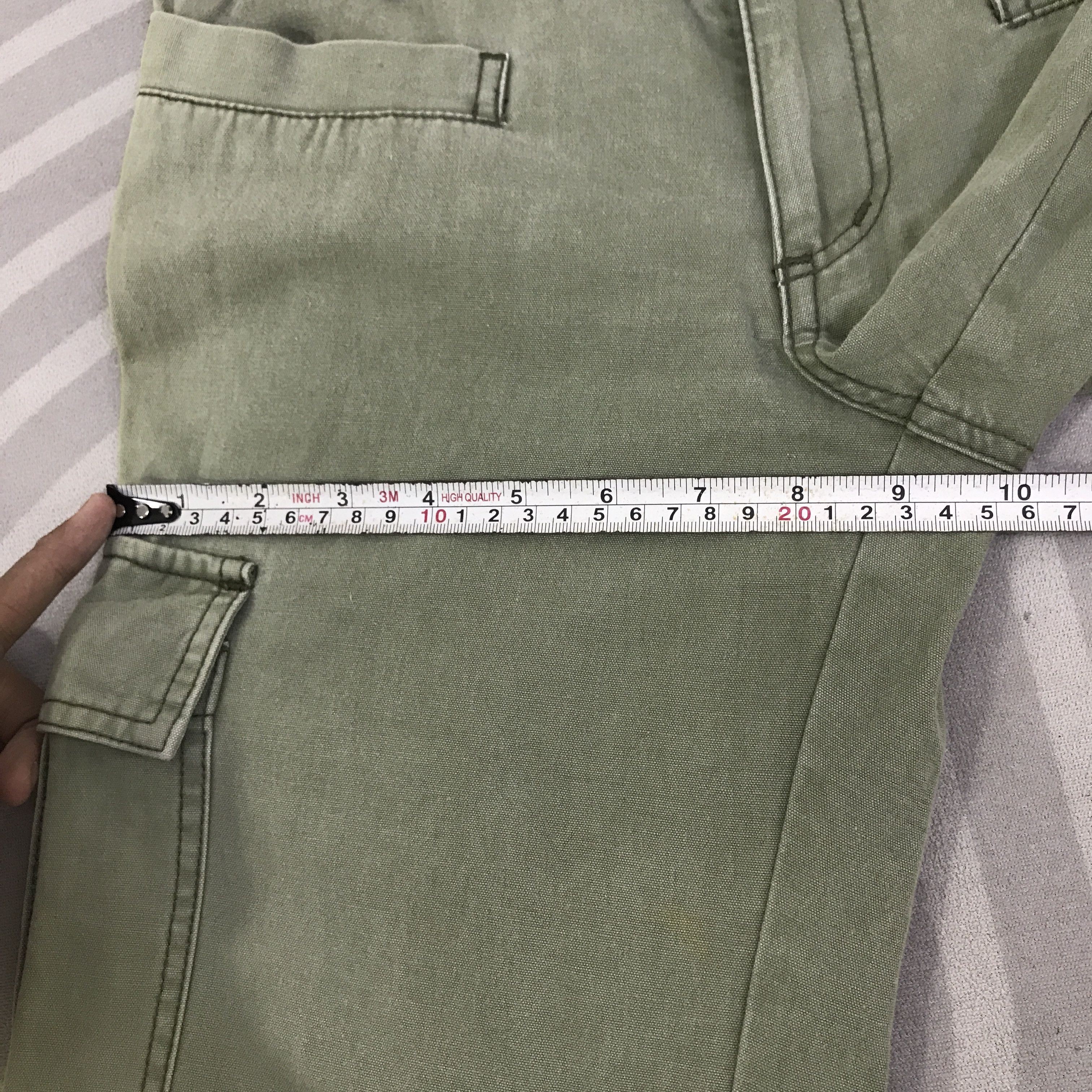 Japanese Brand Vintage Algonquins Cargo faded Pants K130B4 Size 30" / US 8 / IT 44 - 9 Thumbnail