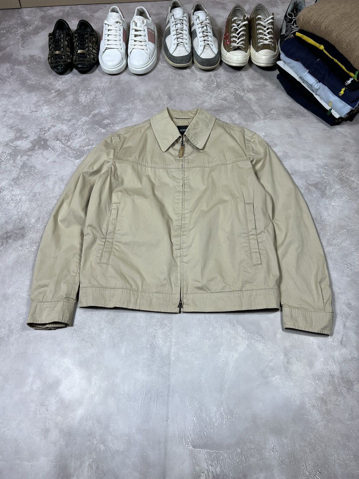 Hugo Boss Vintage 90s Hugo Boss Carlet Jacket Size US M / EU 48-50 / 2 - 2 Thumbnail