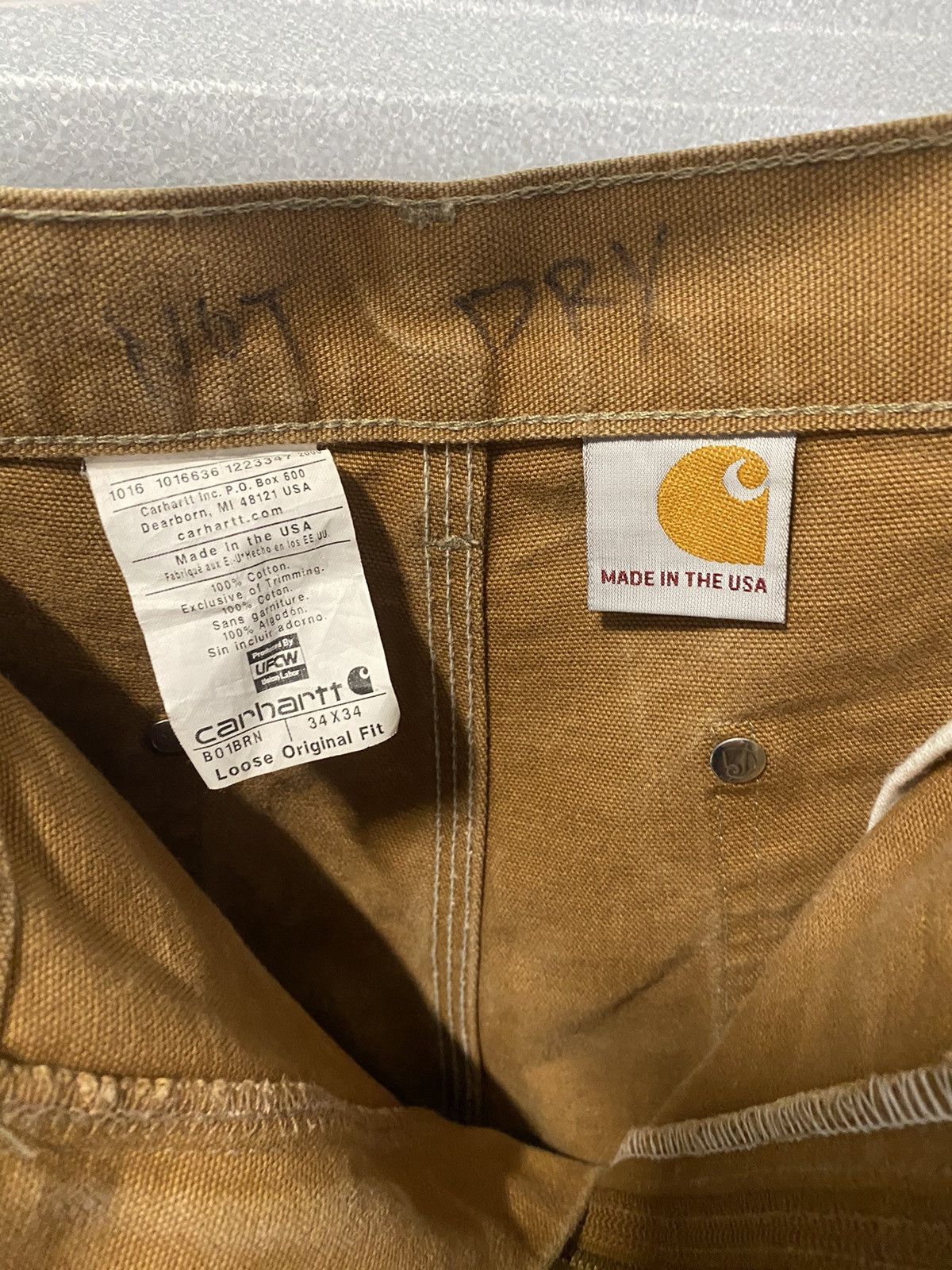 Carhartt Carhartt Double Knee Carpenter Pants Size US 34 / EU 50 - 4 Thumbnail