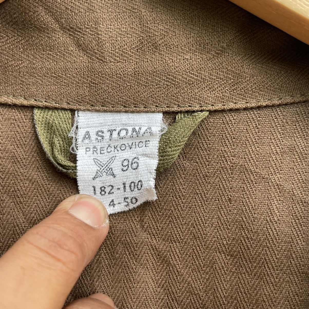Japanese Brand × Vintage 💥Vintage Astona Utility Shirt Jacket Single Pocket Size US M / EU 48-50 / 2 - 5 Thumbnail
