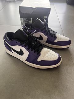 Air Jordan 1 Low Court Purple | Grailed