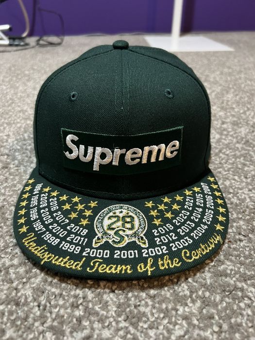 Supreme Supreme undisputed box logo new era fitted hat | Grailed