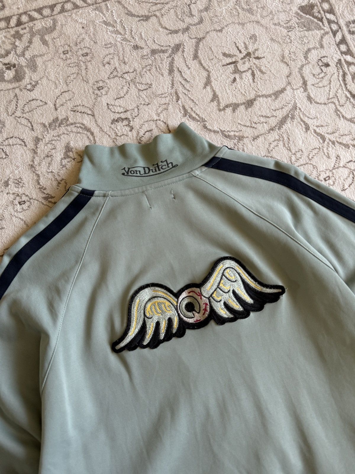 Von Dutch Vintage Von Dutch Multi Logo Zip Track Jacket Y2K Size US M / EU 48-50 / 2 - 13 Thumbnail