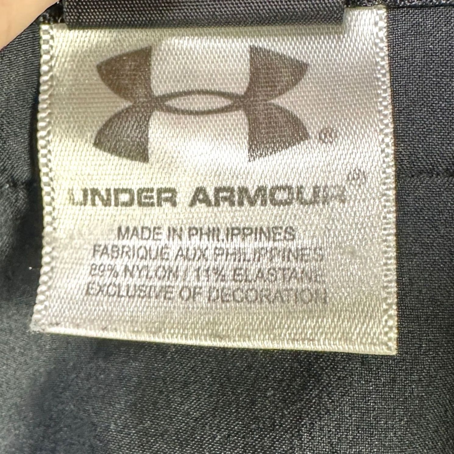 Under Armour Under Armour Performance Nylon Blend Shorts Hiking Men 40R Black Stretch Outdoor Casual Mens 40in Inseam 9in Size US 40 / EU 56 - 4 Thumbnail