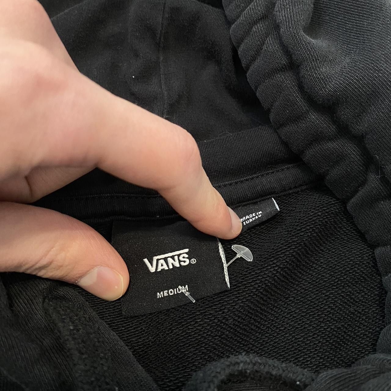 Vans Black Vans cropped hoodie Vintage y2k rap hip hop Size M / US 6-8 / IT 42-44 - 4 Thumbnail