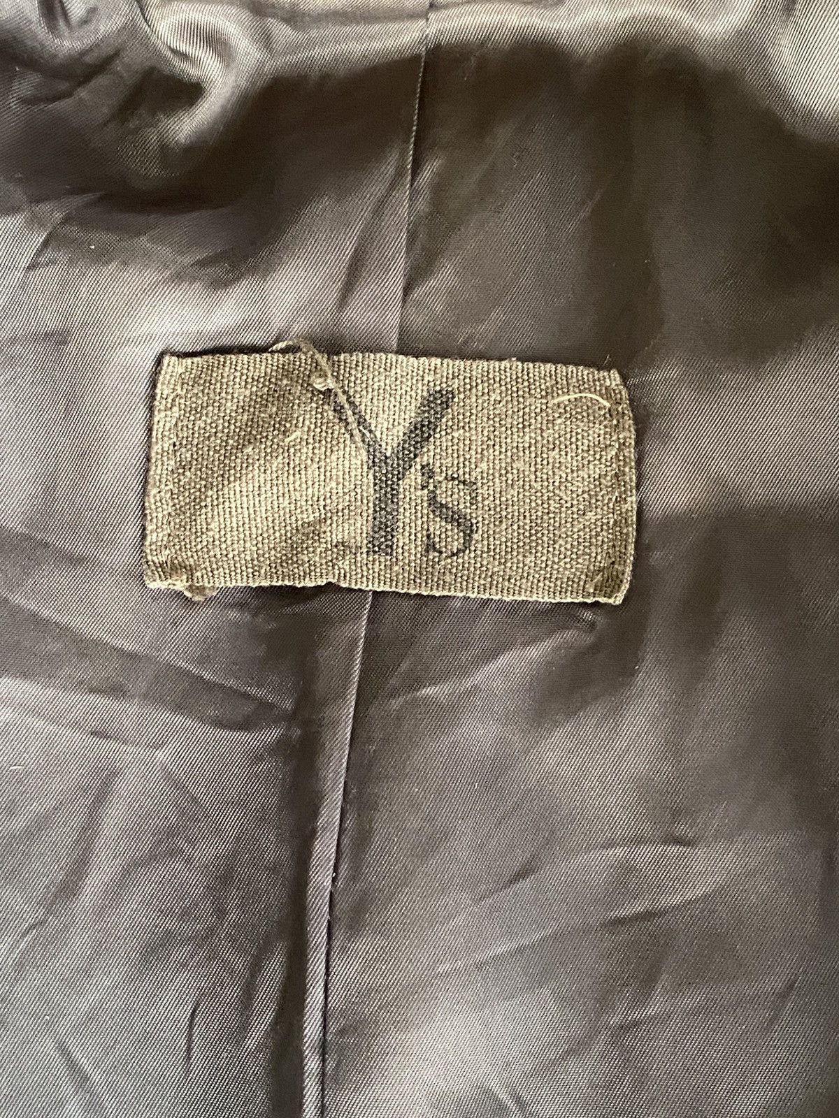 Designer × Y's × Yohji Yamamoto Vintage y’s yohji yamamoto woll trench coat jacket Size US M / EU 48-50 / 2 - 8 Thumbnail