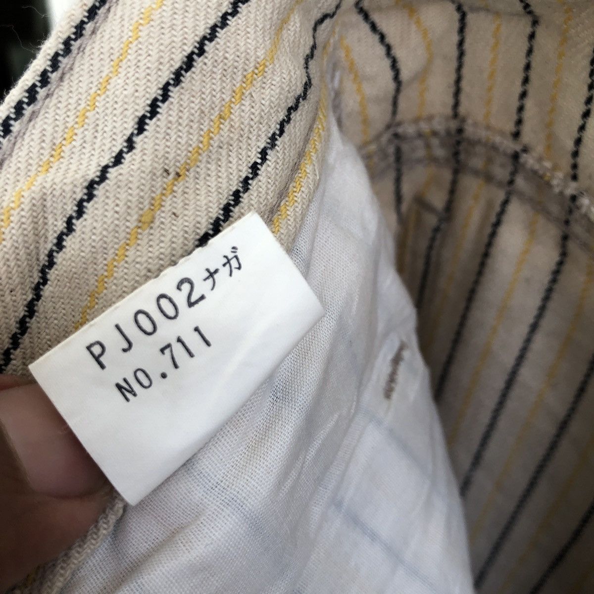 Japanese Brand × Johnbull ZAZOU JOHNBULL HIKORI STRIPE PANTS Size US 29 - 7 Thumbnail