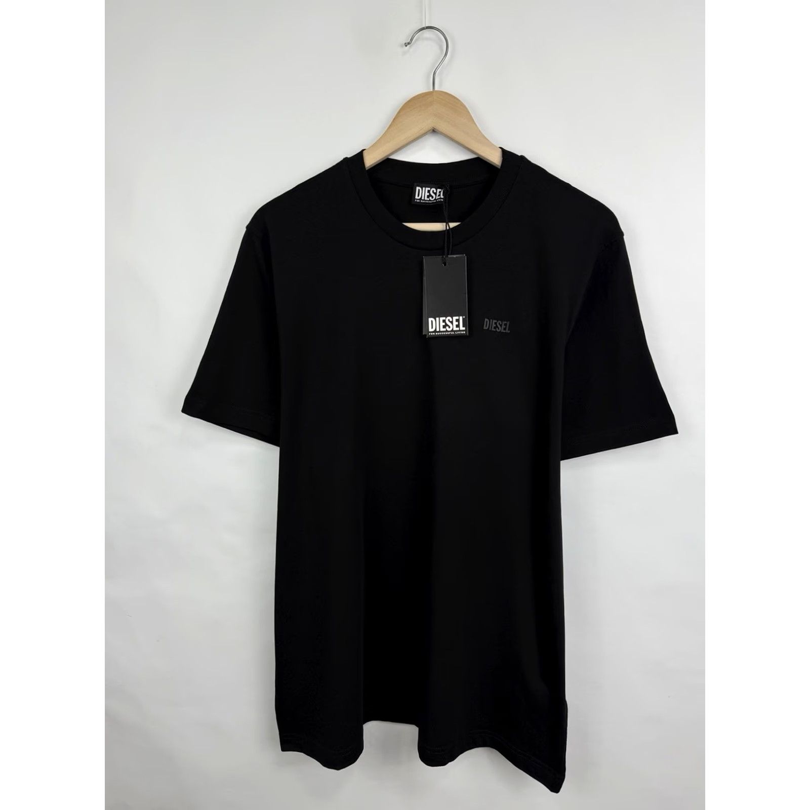 Diesel Diesel T-Shirt XL Black Classic Y2K Rare NEW with tag Mens Shirt Size US XL / EU 56 / 4 - 3 Thumbnail
