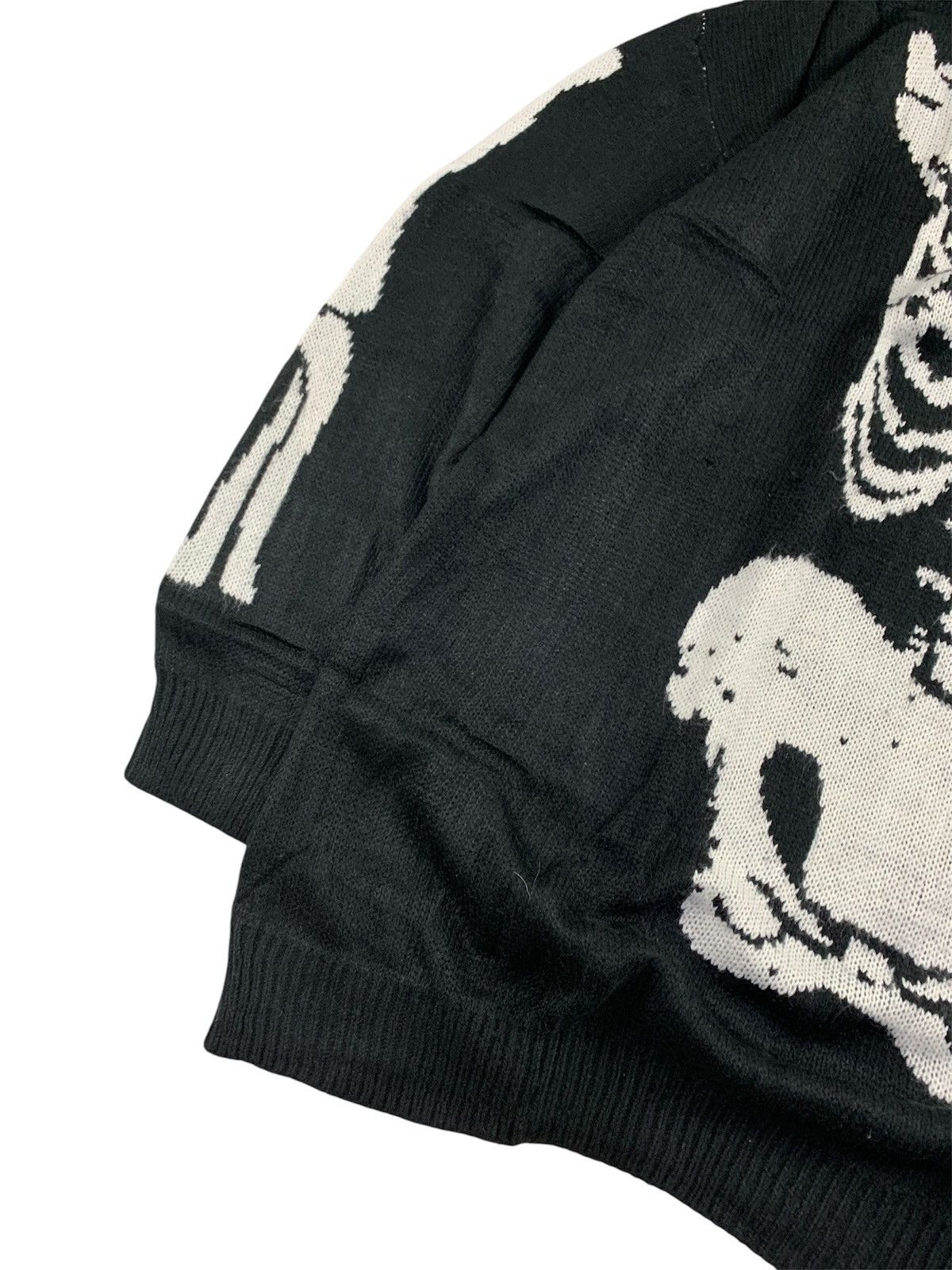 If Six Was Nine Shein skelton sweater knit Size US L / EU 52-54 / 3 - 3 Thumbnail