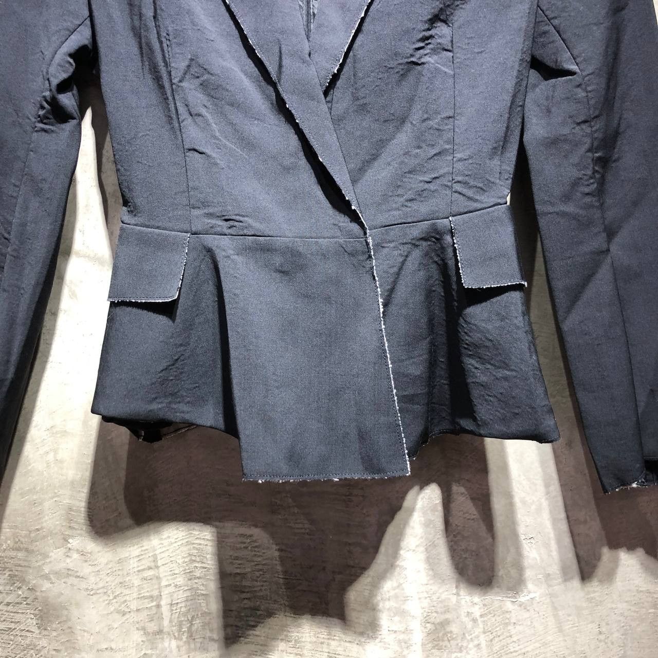 Acne Studios Acne Studios SS12 Turner Raw Wool Blazer Size XXS / US 00 / IT 34 - 3 Thumbnail