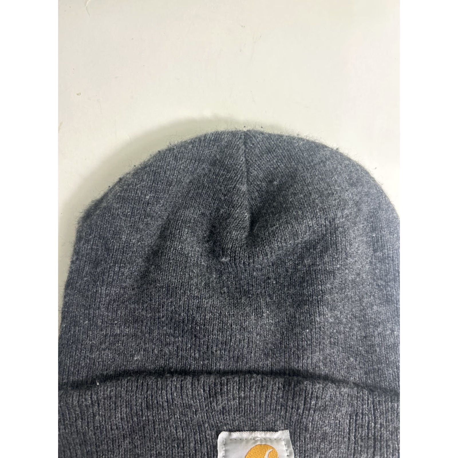 Carhartt Carhartt Beanie Mens One Size Gray Acrylic Knit Skull Cap Charcoal Size ONE SIZE - 4 Thumbnail
