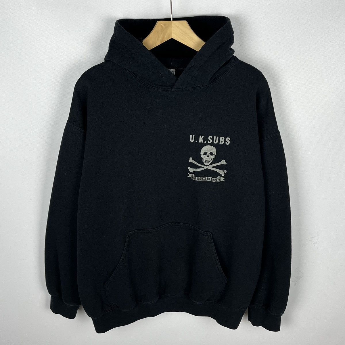 Band Tees Vintage U.K. Subs rare skulls rock band hoodie 90’s Size US L / EU 52-54 / 3 - 7 Thumbnail