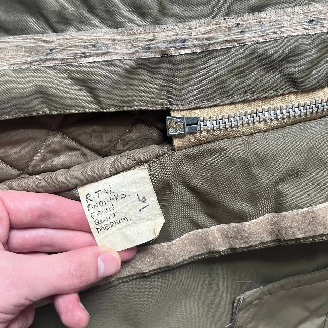 Designer × Vintage Vintage Grantham Scotland Military Style Light Jacket Size US L / EU 52-54 / 3 - 15 Thumbnail