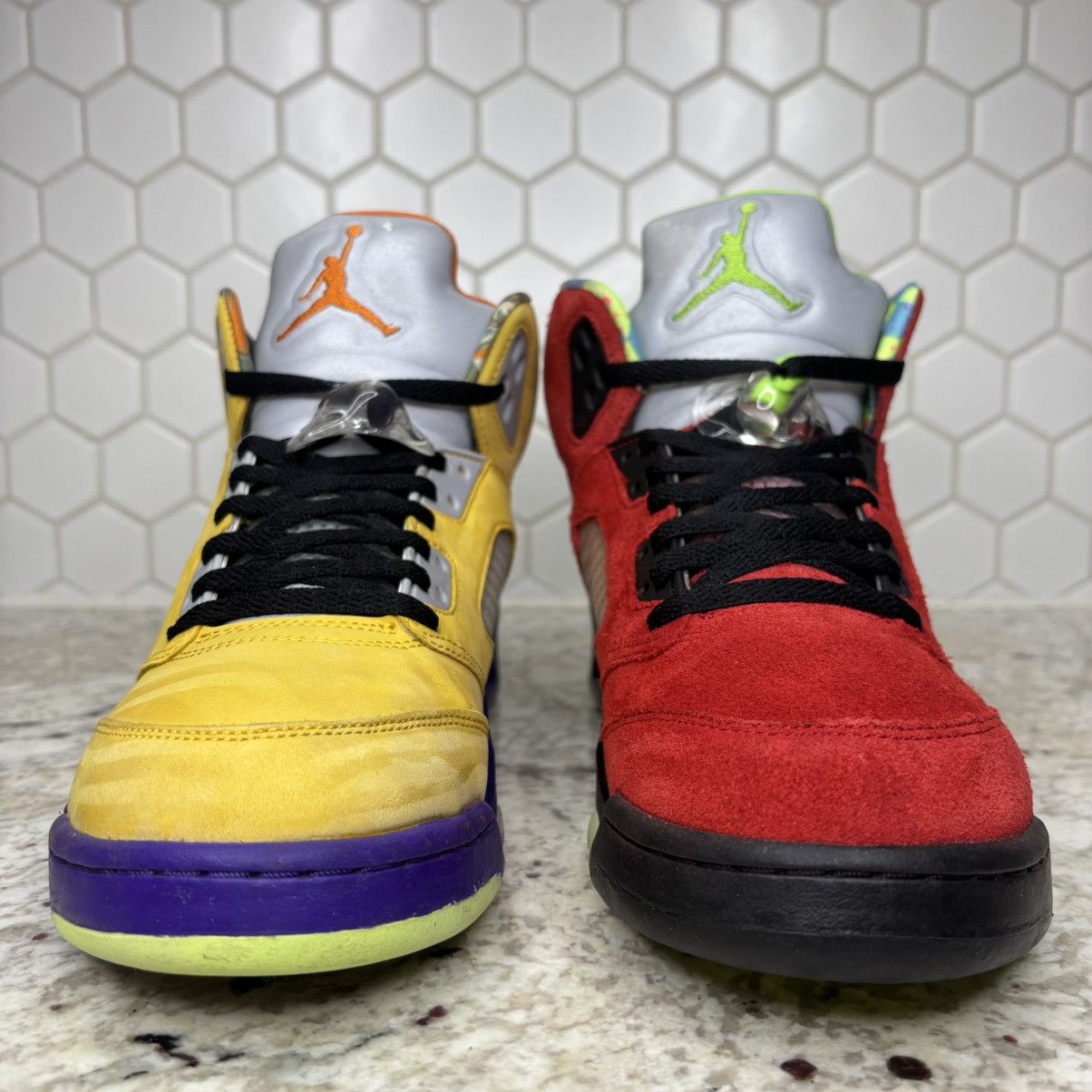 Jordan Brand Size 10 - Jordan 5 Retro What The Gently Worn No Box Size US 10 / EU 43 - 4 Thumbnail