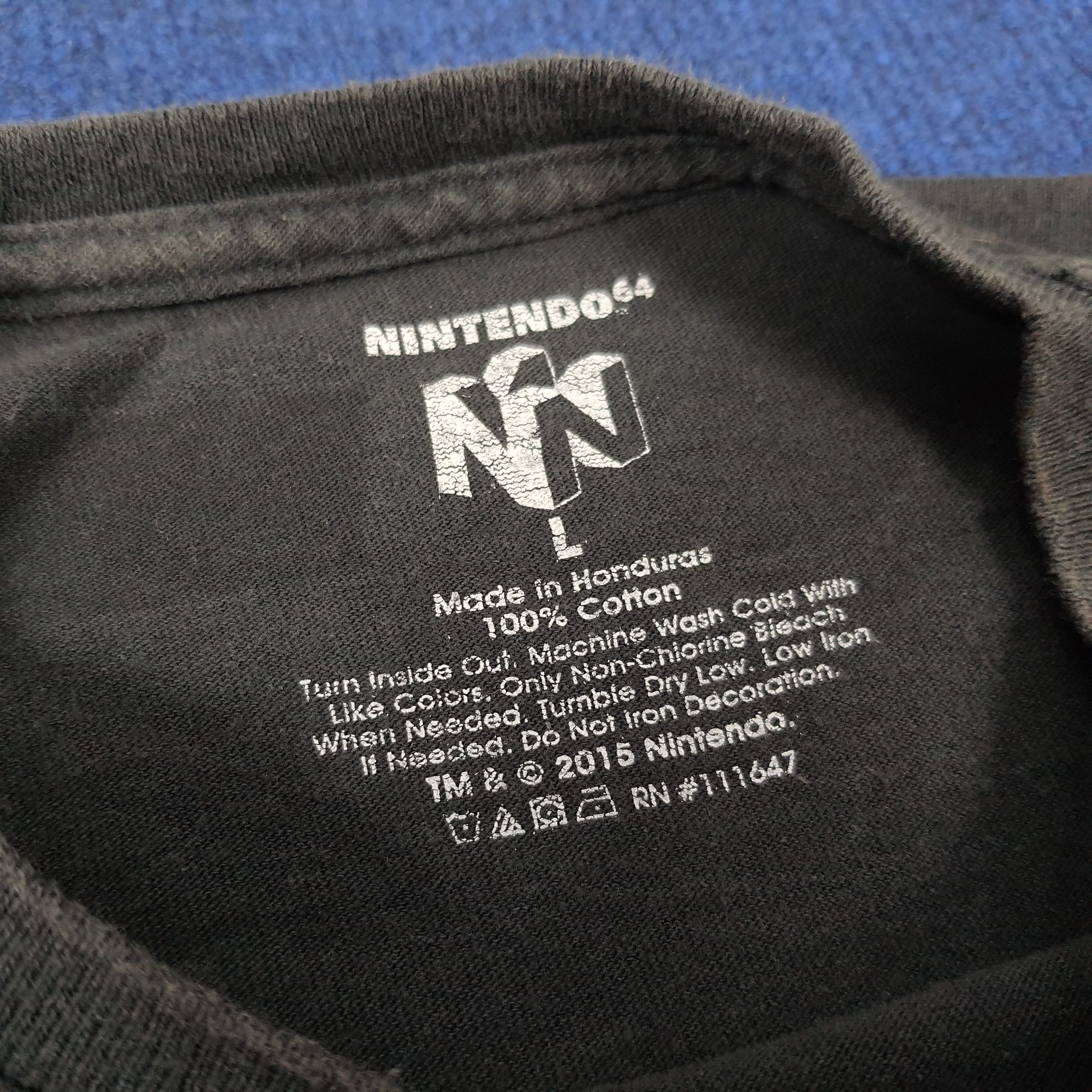 Japanese Brand × Nintendo × Vintage Vintage NINTENDO Games Japanese Brand T-shirt Size US L / EU 52-54 / 3 - 4 Thumbnail