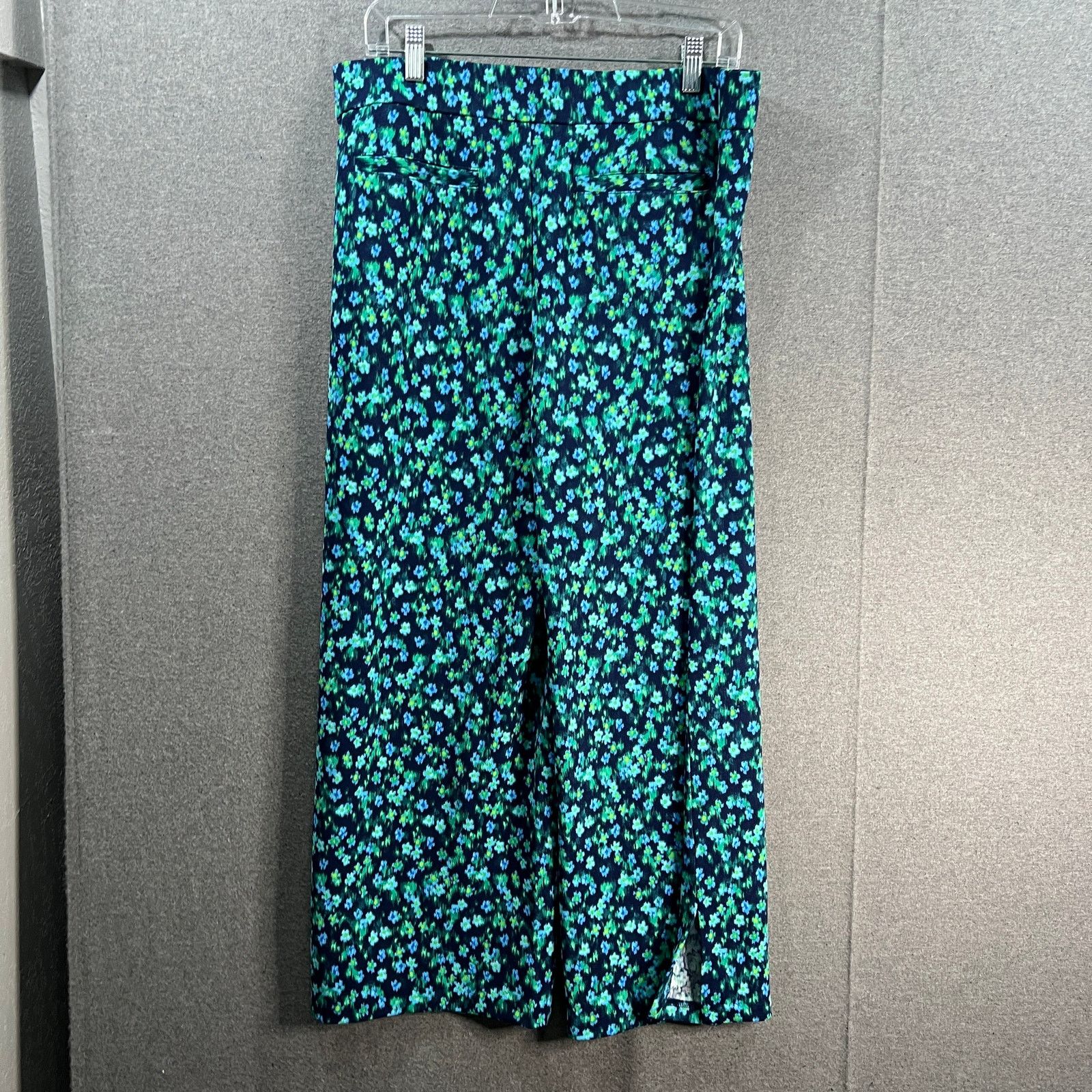 Other Isaac Mizrahi Live! Regular Printed Pebble Knit Wide Leg Size 28" / US 6 / IT 42 - 1 Thumbnail