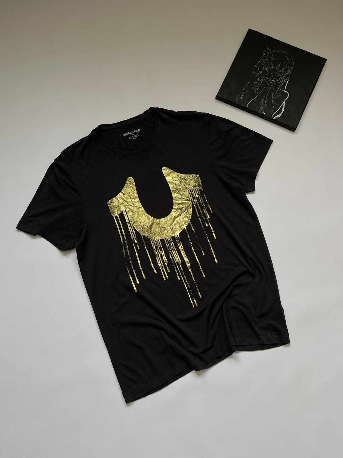 True Religion × Vintage Vintage True Religion T Shirt Big Logo Size US M / EU 48-50 / 2 - 1 Thumbnail