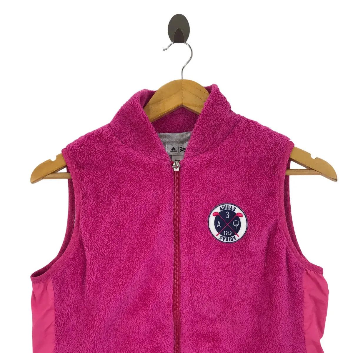 Adidas ADIDAS EQUIPMENT GOLF Collection Pink Fleece Vest Jacket Size US M / EU 48-50 / 2 - 3 Thumbnail