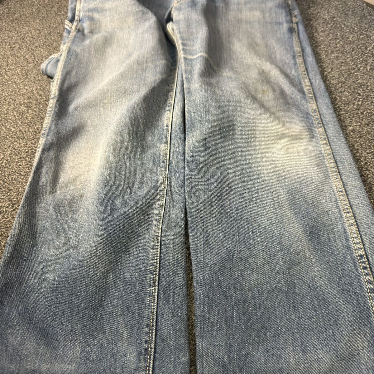 Japanese Brand Rare Vintage 70s Overall Houston Carpenter Washed Denim Size US 32 / EU 48 - 8 Thumbnail