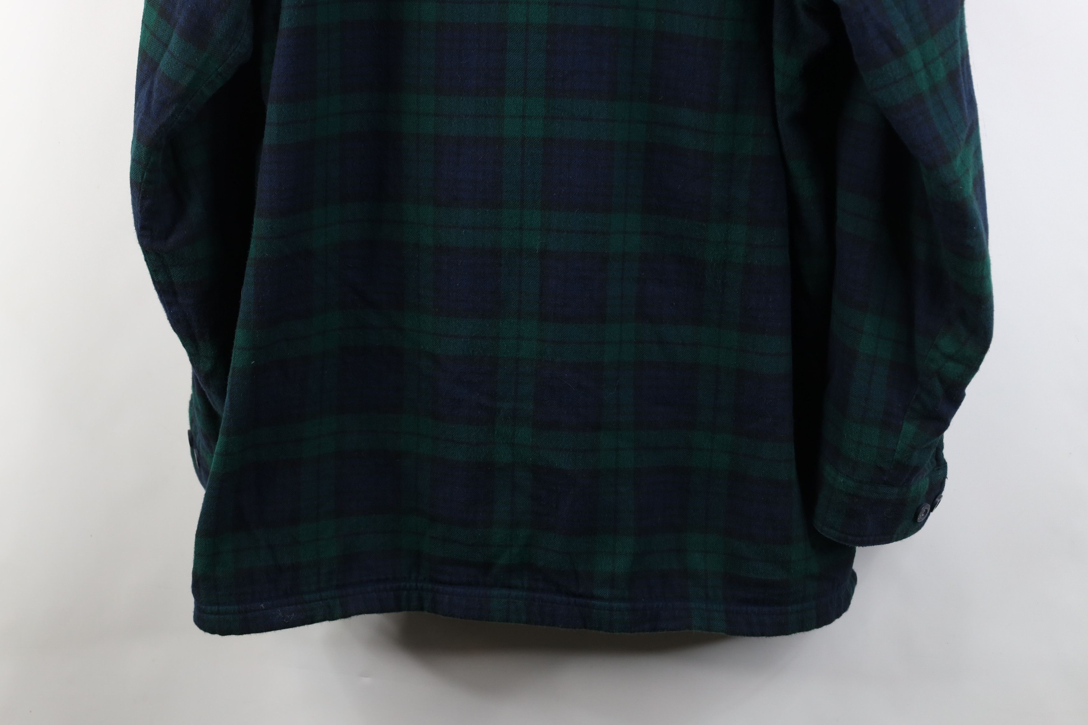 L.L. Bean Vintage LL Bean Lined Flannel Button Shirt Jacket Jac Shirt Size US L / EU 52-54 / 3 - 14 Thumbnail