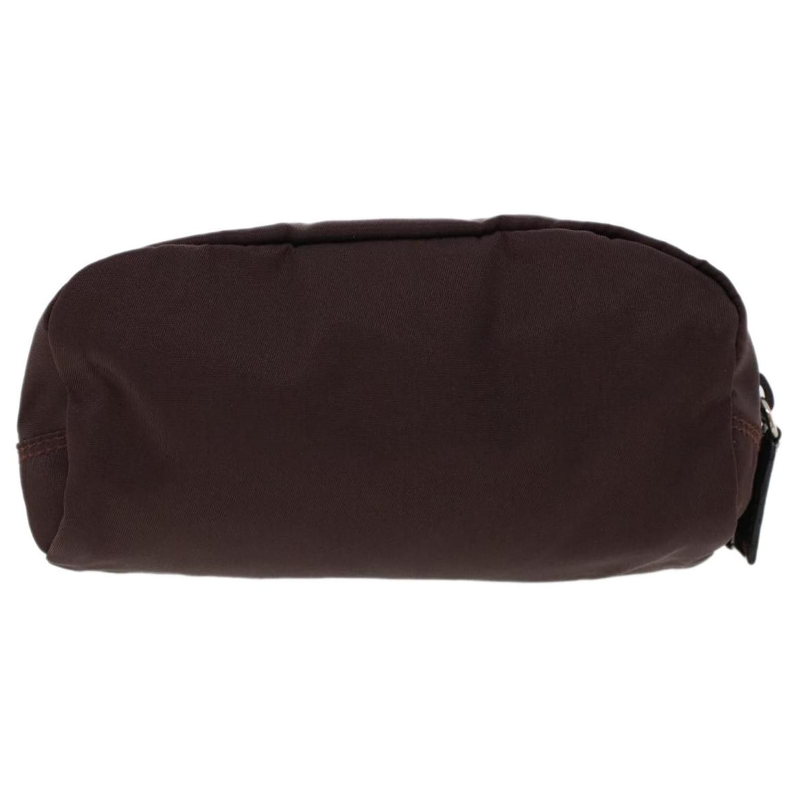 Prada o1srvl11e0624 Size: OS / Cosmetic Pouch in Brown Size ONE SIZE - 2 Thumbnail