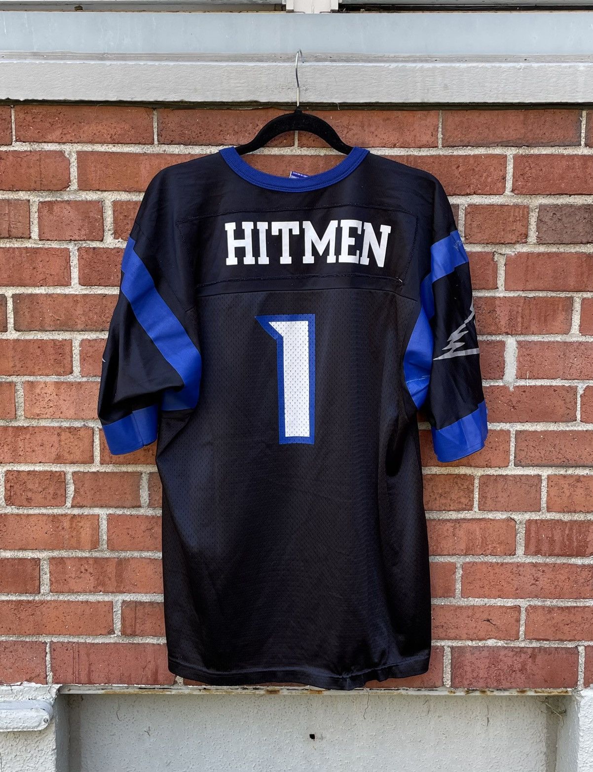 Champion Vintage New York/New Jersey Hitmen Jersey XFL Size US M / EU 48-50 / 2 - 7 Thumbnail