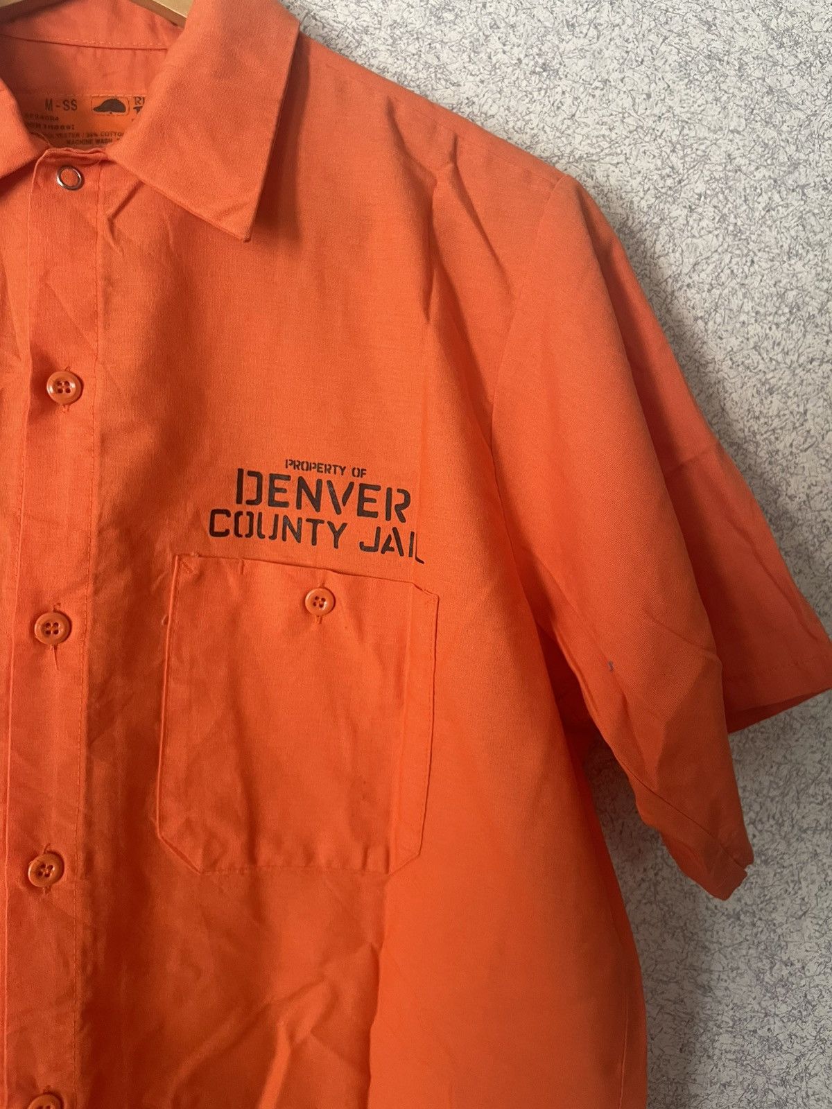 Vintage Rare!! Vintage 90's Red Kap Country Jail Workers Shirt Size US M / EU 48-50 / 2 - 3 Thumbnail