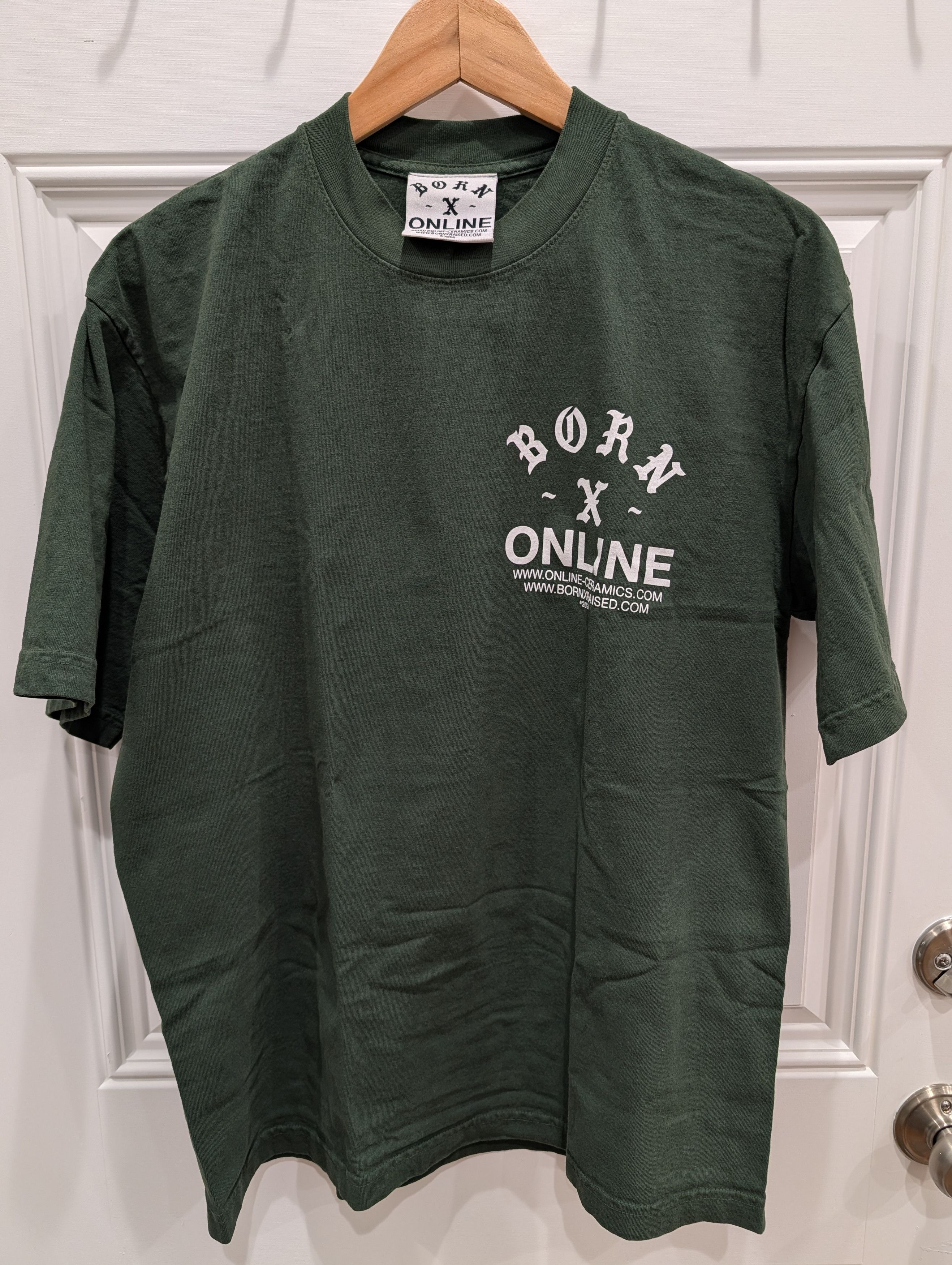 Online Ceramics + Born X Raised Born X Online T-Shirt
