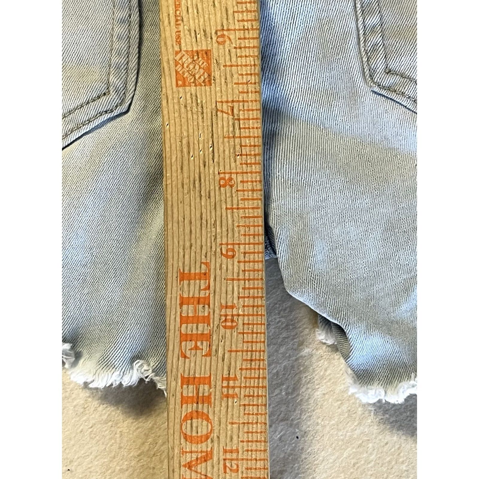 Denime 1st Kiss Shorts Bermuda Jeans Junior 12 Blue Denim Flat Front Casual Boys/Girls? Size 34" / US 12 / IT 48 - 4 Thumbnail