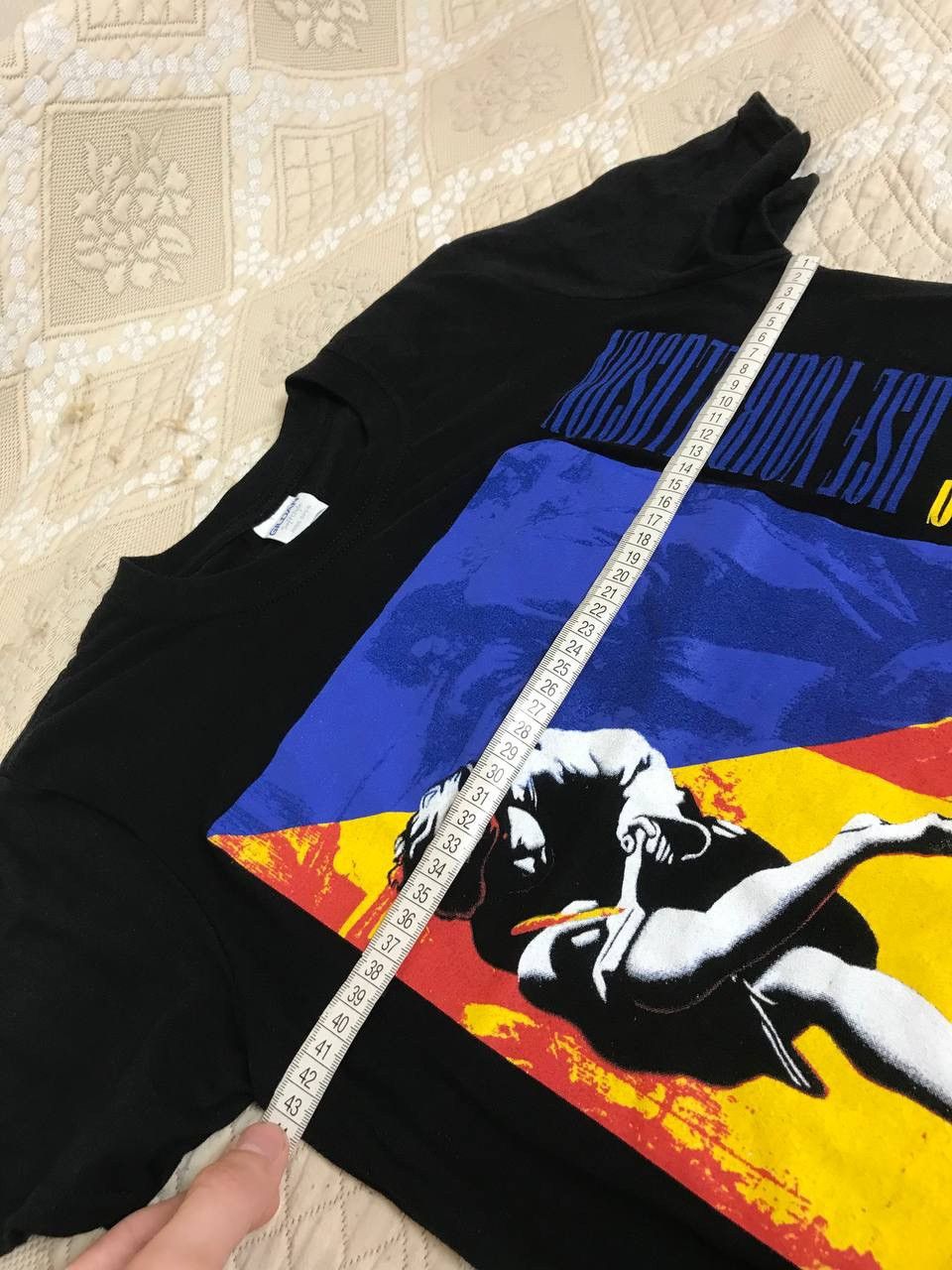 Guns N' Roses 🔥 Guns N Roses Illusion Tour Band Rock T Shirt Vintage Y2K Size US S / EU 44-46 / 1 - 12 Thumbnail