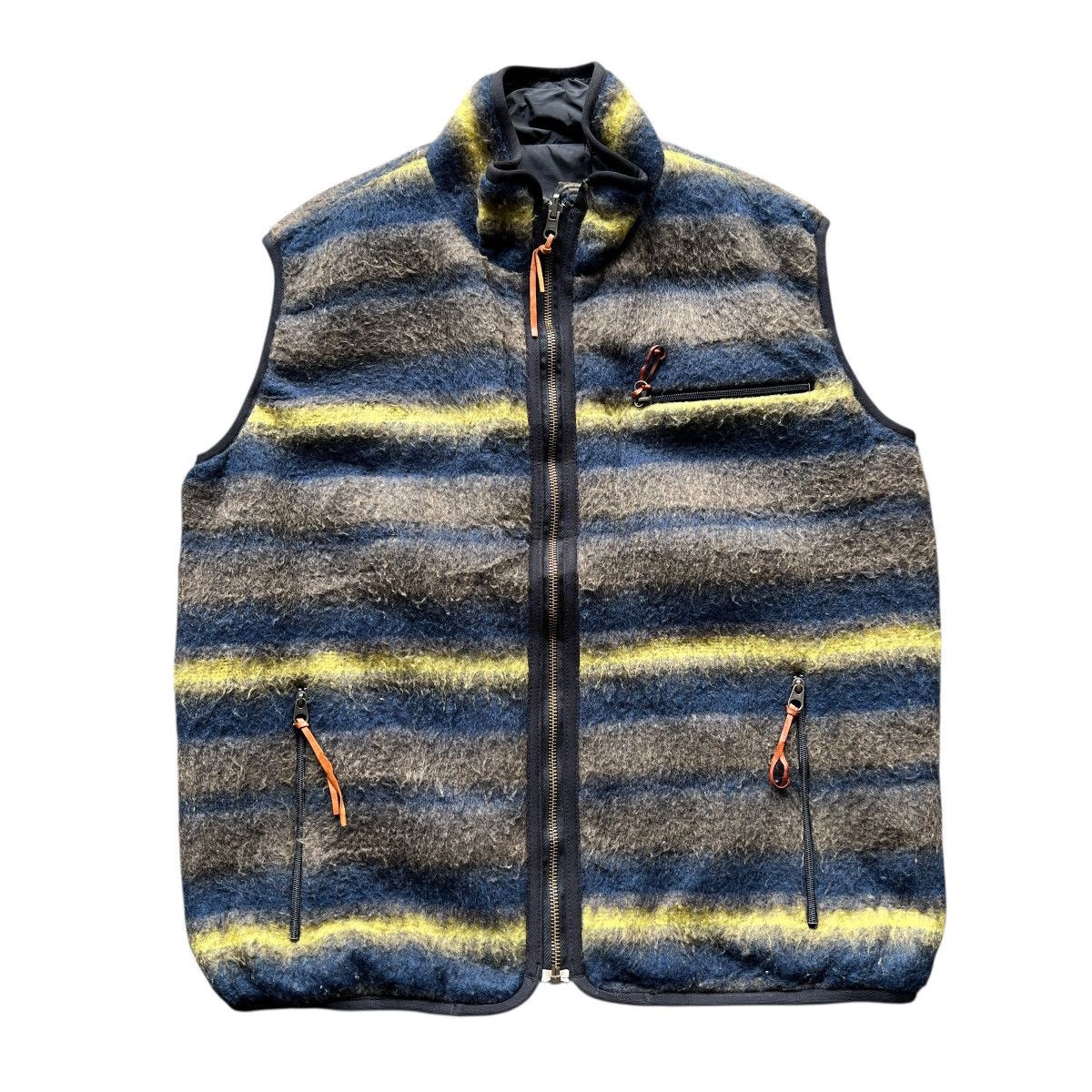 Kapital Kapital Stripe Reversible Vest Size US M / EU 48-50 / 2 - 1 Thumbnail