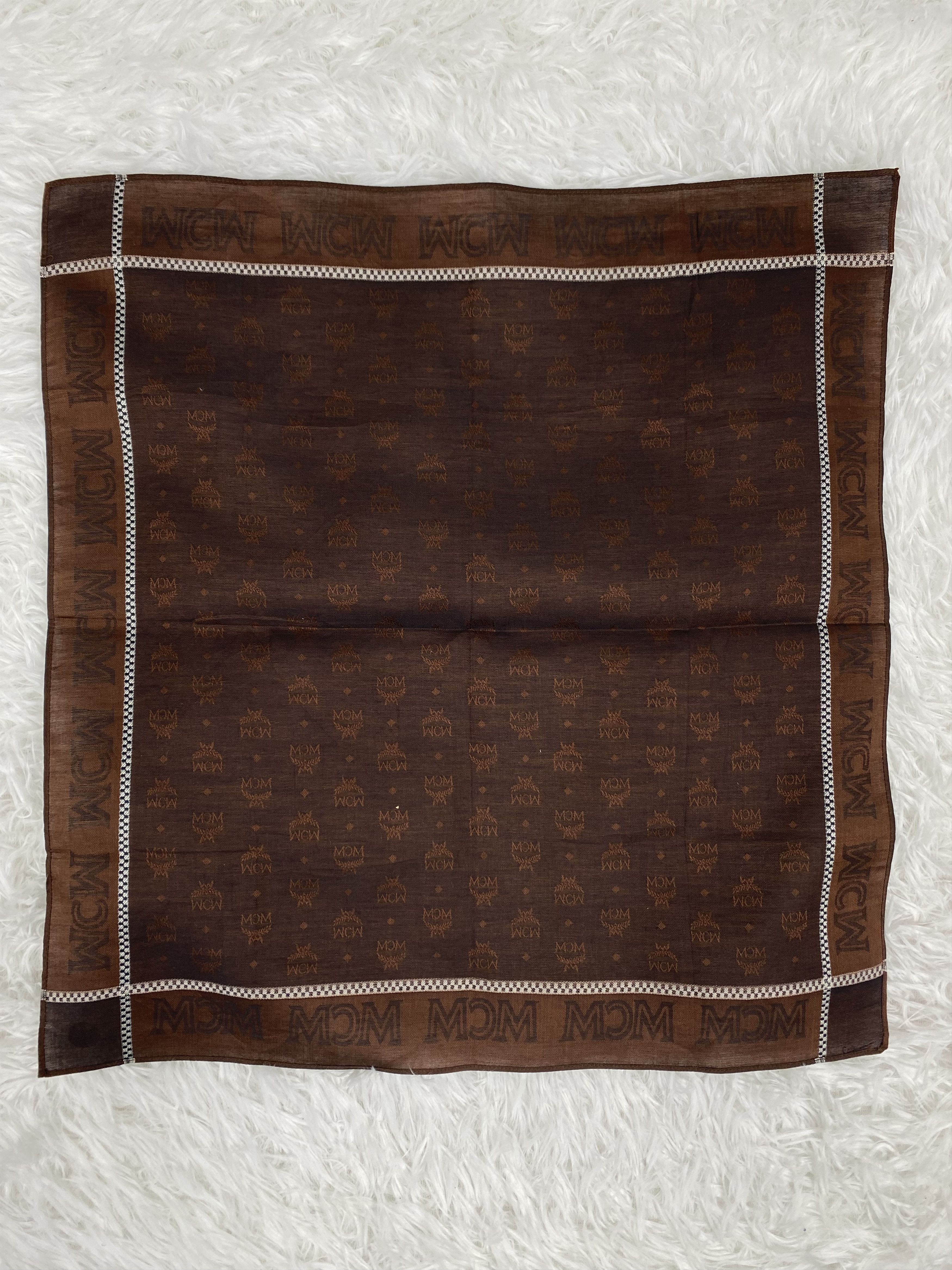 MCM Vintage MCM Handkerchief Neckerchief PH0424 Size ONE SIZE - 5 Thumbnail
