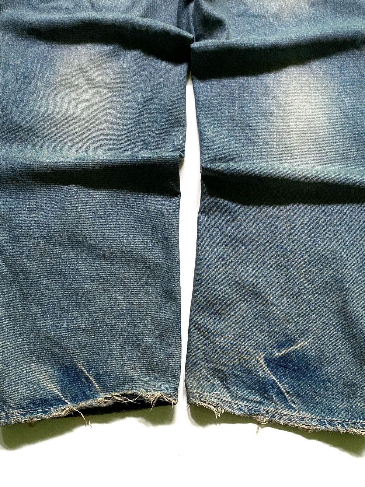 If Six Was Nine × JNCO × Vintage SICK💰 OOTJ Contrast Faded Baggy Jeans Size US 28 / EU 44 - 9 Thumbnail