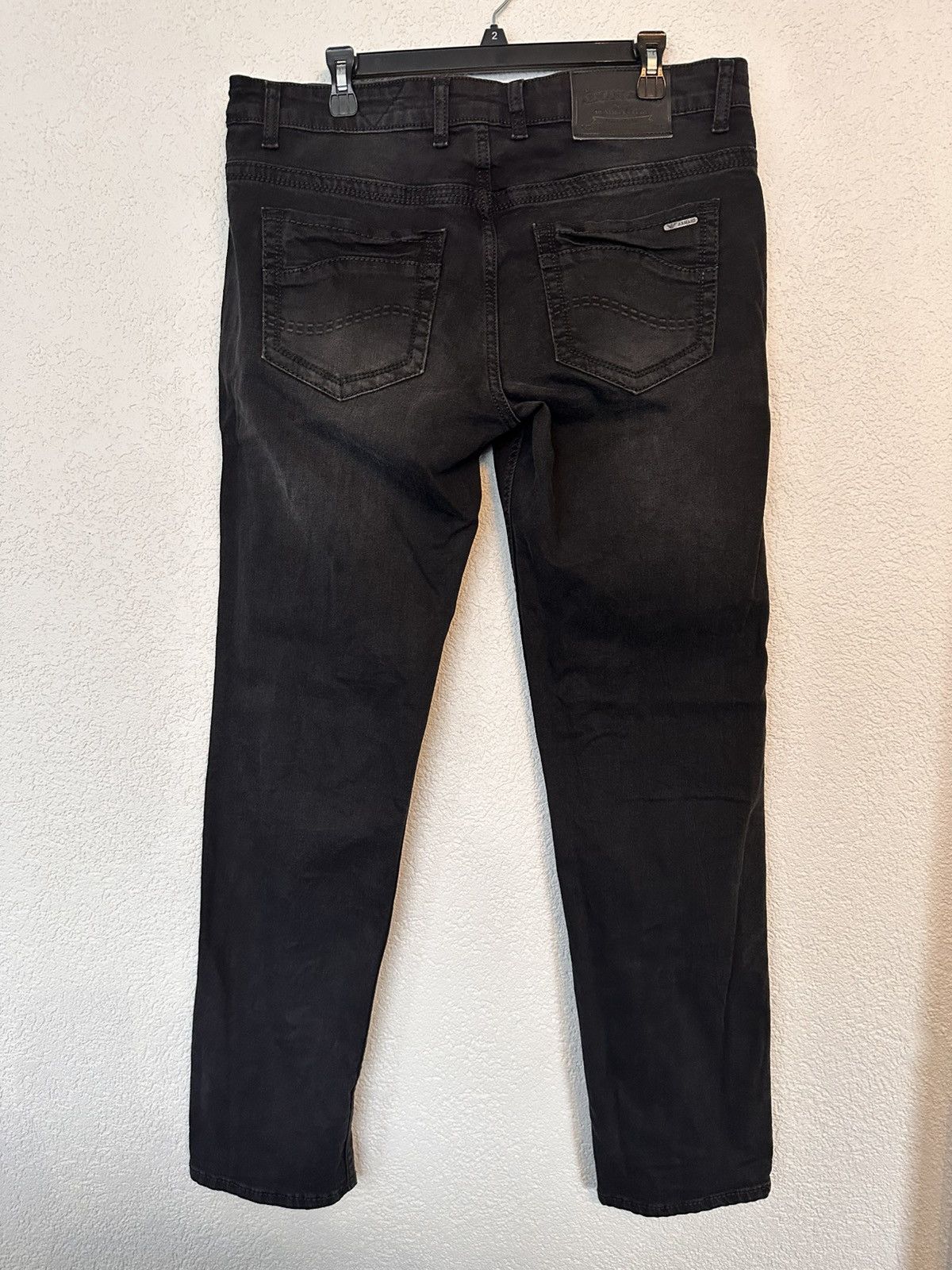 Armani Armani Jeans Slim Fit Denim Pants – W36 L34 – Grey / Black Size US 34 / EU 50 - 3 Thumbnail
