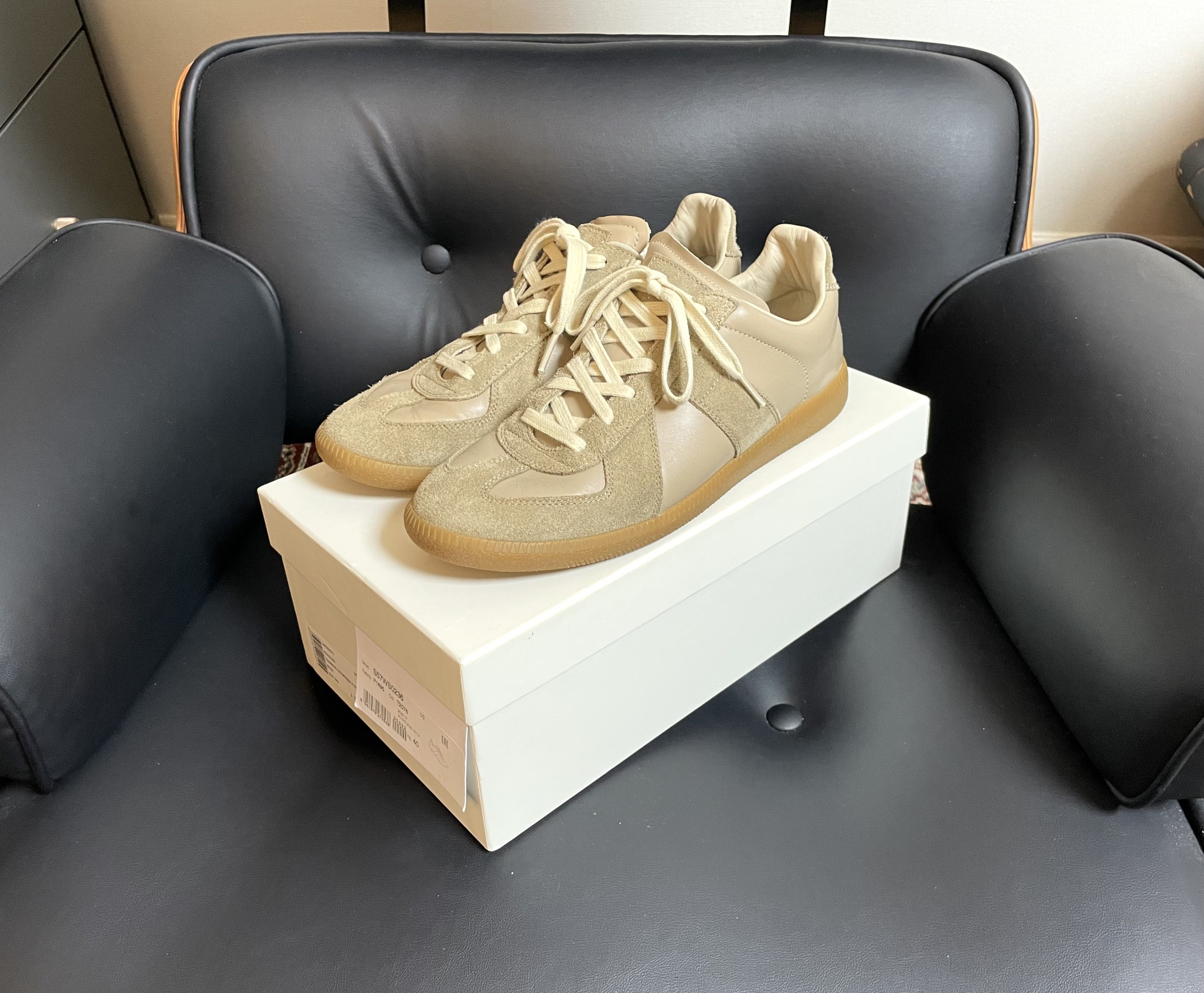 Maison Margiela Maison Margiela GAT (Tan Brown) Size US 7 / EU 40 - 1 Thumbnail