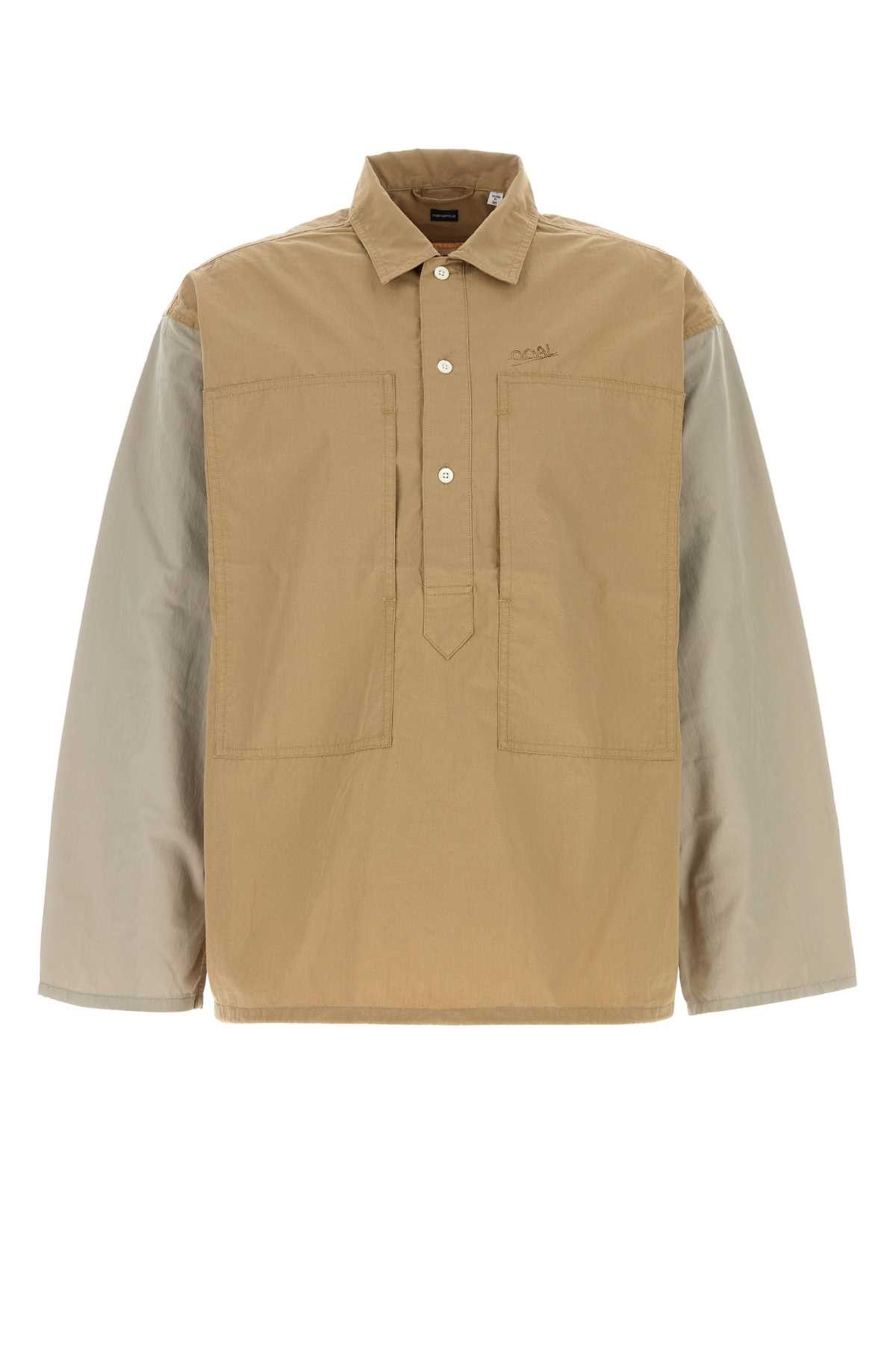 Nanamica Biscuit Jersey Oversize Shirt Size US L / EU 52-54 / 3 - 1 Thumbnail
