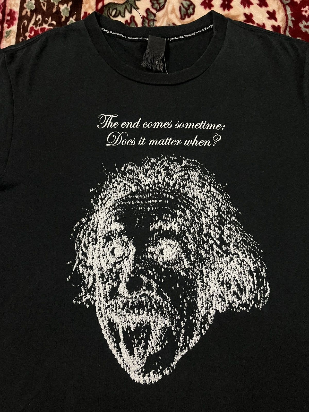 Japanese Brand Bias Albert Einstein 3q Tshirt Size US M / EU 48-50 / 2 - 2 Thumbnail