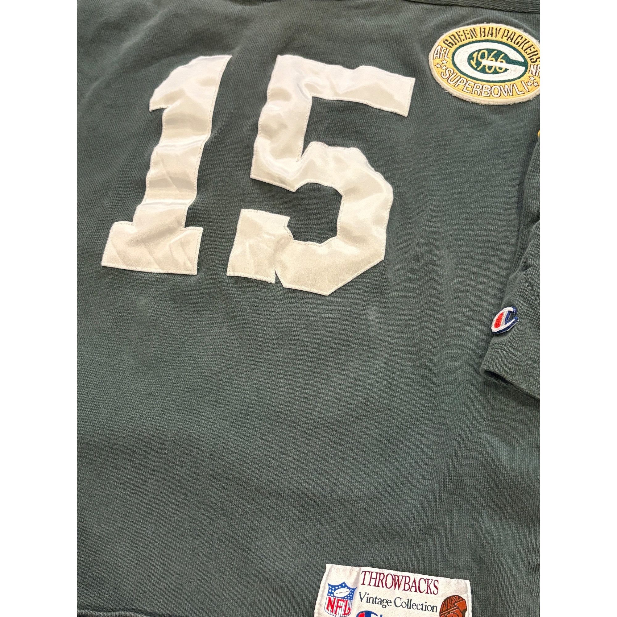 Champion Vintage Champion Throwbacks Green Bay Packers Bart Starr #15 Size US L / EU 52-54 / 3 - 5 Thumbnail